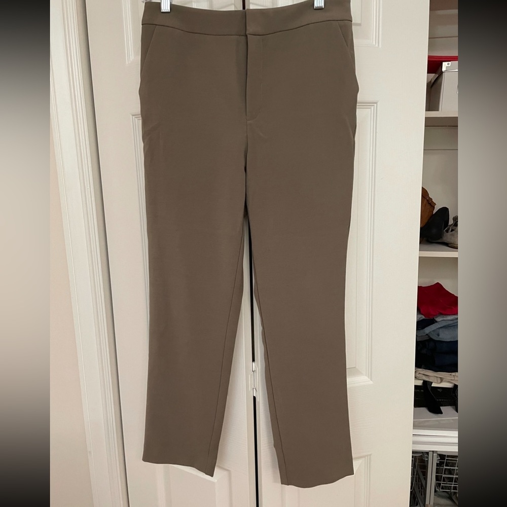 2 pairs of Oak + Fort trousers - tan or grey